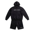 LOCO "Normal Is Boring" Fleece Hoodie & Shorts Set